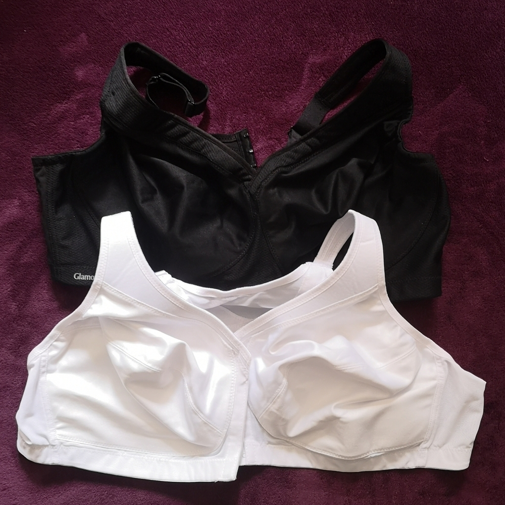 Set of 2 NWOT Glamorise Support Bra's Size 50B (US